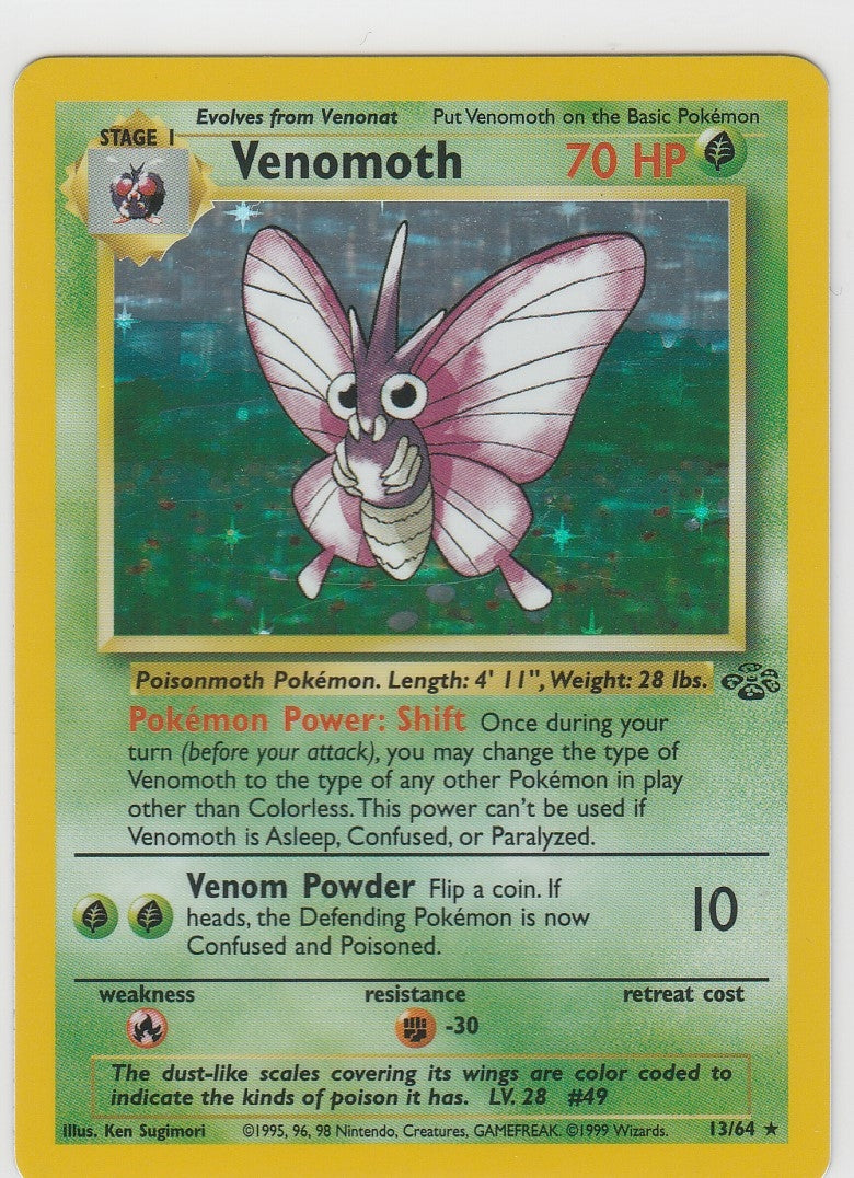 Venomoth 13 Holo LP