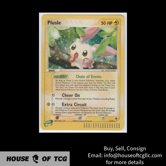 Plusle 8/97 HOLO LP